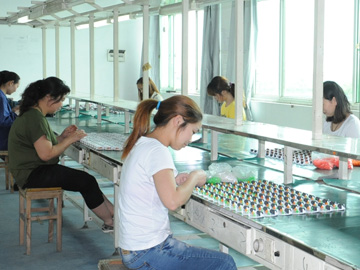 水(shui)表機芯組裝車(chē)間